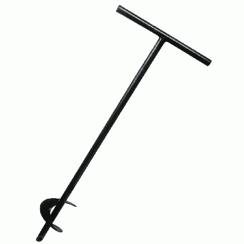 Trivella Manuale Scavabuche Giardino D.15 - Acciaio Alta Qualità