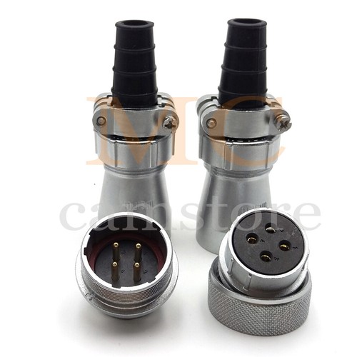 WEIPU WF28 4Pin Waterproof Docking Industrial Electrical Power Cable Connector - Picture 4 of 7