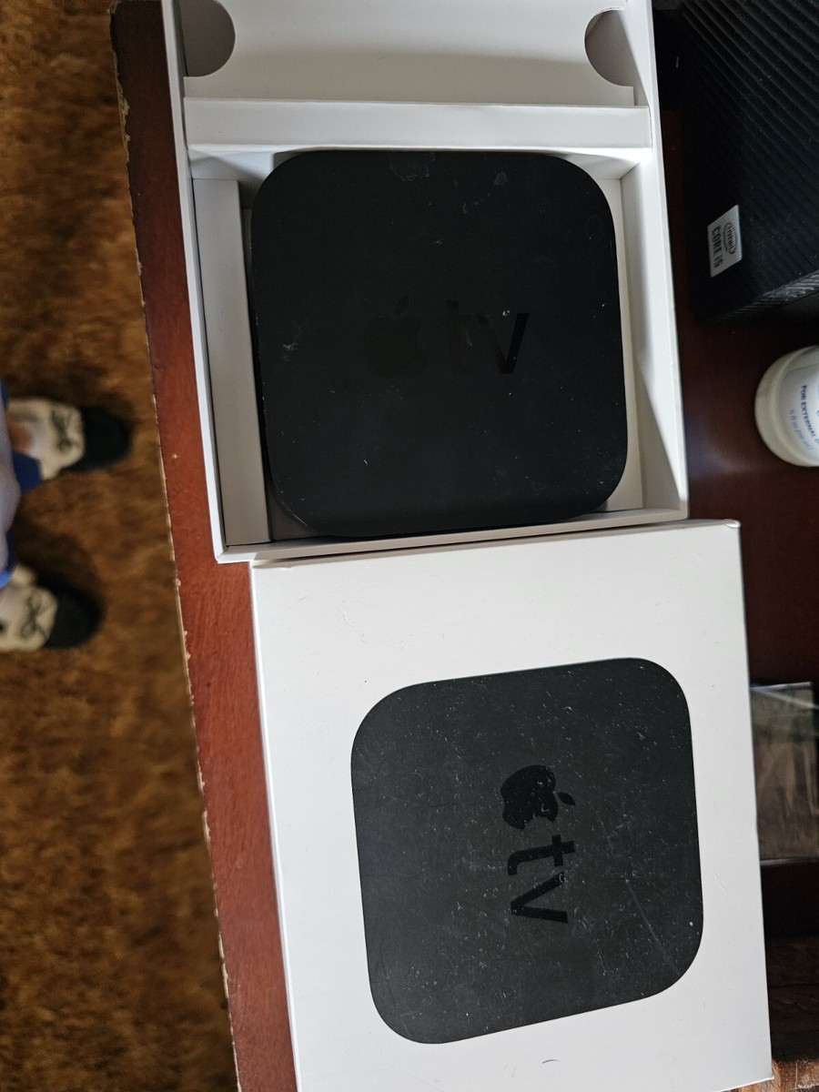 Apple TV 4K(32GB)ブラック 本体と付属品 Apple TV 4K 3rd Gen. 128GB Media Streamer - Black, Wi-Fi