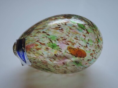 Decoration Egg / Kerttu Nurminen / Nuutajarvi iittala 1978 (2