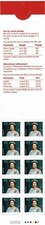 CANADA 1995 QUEEN ELIZABETH II $4.50 FOLDED BOOKLET PANE OF 10 MINT CONDITION