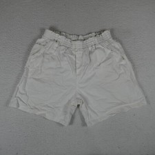 Vintage Honors Shorts Women Size 10 White w Pockets