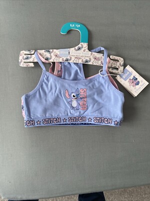 2 Stück Disney s Stitch Cropped Tops verstellbare Träger