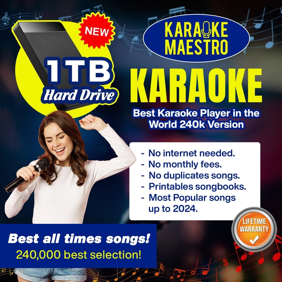 Karaoke English 240K Songs in a HD with Professional System Best Software - Image 2 of 4