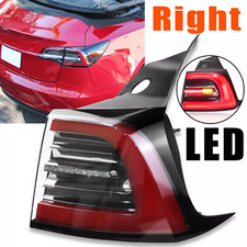 Right Outer Tail Light Led Rear Lamp 3pin For Tesla Model 3 Y 2017-2023 2020