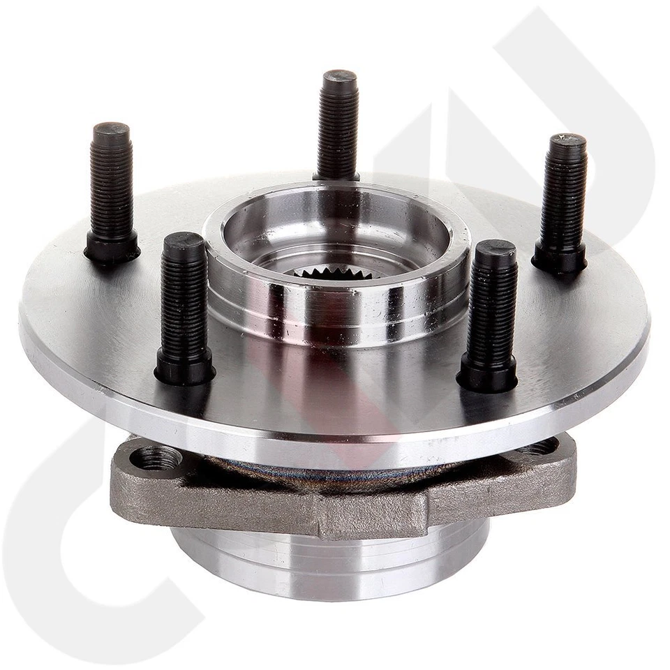 Pair For 2000 2001 Dodge Ram 1500 Front Wheel Bearing Hub Assembly 4X4 4WD 5 Lug Foto 4 de 4