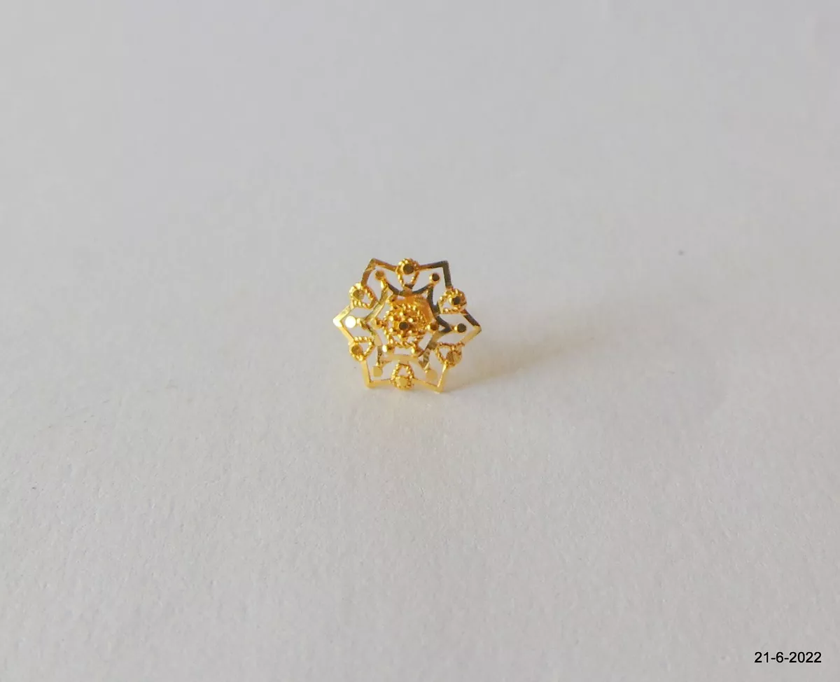 New model discount gold nose pin