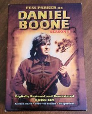 Daniel Boone - Season One, DVD NTSC, Black  White, Box set