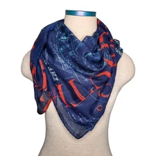 Dockside Nautical Anchor Scarf Shaw 36x36 Tim Coffey 2014 Head Wrap Sailor