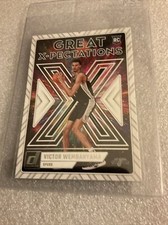 Victor Wembanyama RC Great X-pectations #10 Spurs 2023-24 Donruss Basketball