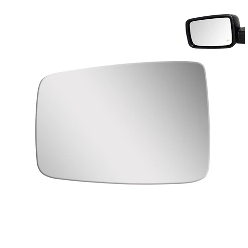 Replacement Mirror Glass for 2009-2018 Dodge Ram 1500-3500 Driver Left Side LH