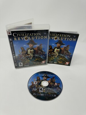 Sid Meier's Civilization Revolution For PlayStation 3 PS3 Tested Complete in Box