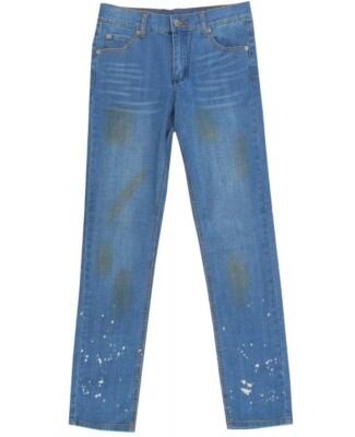 Cheap Monday Jeans Tight 70s Wash Slim-Fit Damen Blue Denim Jeans - W30/L31