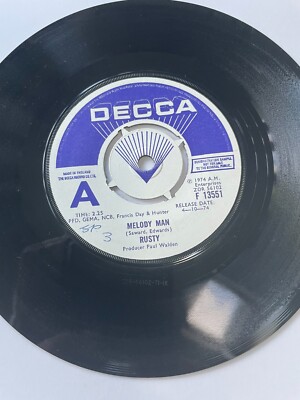 RUSTY - Melody Man Decca Promo F 13551