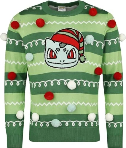 Christmas store jumper pokemon