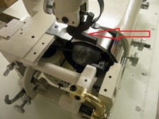 Dr&uuml;ck Fuss , Rollenfu&szlig; , 30mm Fu&szlig; f&uuml;r Leder Sch&auml;rfmaschine YXP und baugleiche