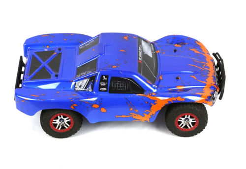 Custom Body Muddy Orange Blue for Traxxas Slash 1/10 Truck Car Shell Cover 1:10 - Picture 6 of 7