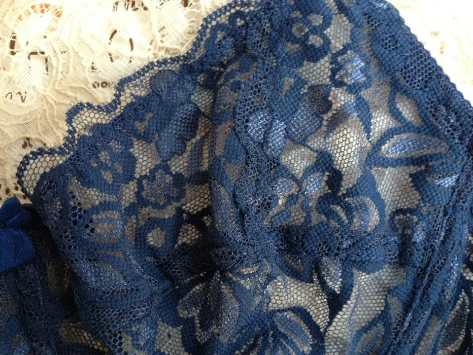 Very Sexy Romantic Sheer Lace Underwire Unpadded Bra Size 34B, 36B, 38B,40B - Image 3 of 4