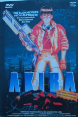 DVD Akira von Katsuhiro Ôtomo  Animation/Manga SF Zeichentrick Film Anime Fsk 16