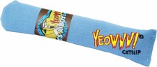 Yeowww Catnip Toy, "It's a Boy " Blue Cigar Universal, Black