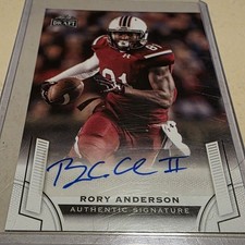 2015 Leaf Draft Auto Rory Anderson #BA-RA1 Auto 0c2