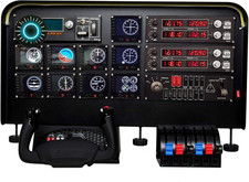 Complete Flight Simulator Cockpit - Compatible with Logitech Saitek Honeycomb