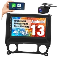 10.1 inch Car Radio for Chevy Silverado GMC Sierra 4+64GB With Backup Camera