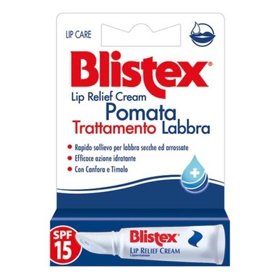 Blistex Lippenpflege Salbe zur sofortigen Linderung trockener Lippen, Screp