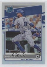 2020 Panini Donruss Optic Rated Rookies Holo Prizm Edwin Rios #64 6x9