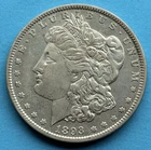 1893-P Morgan Silver Dollar -- Super Key Date -- 378,000 Minted