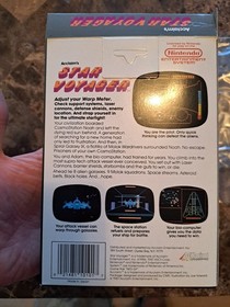 Nintendo NES Star Voyager CIB Mega Rare Hangtab 5 Screw Collector Quality 