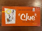Vintage 1956 CLUE Classic Detective Board Game ~ Parker Brothers ~ 100% Complete