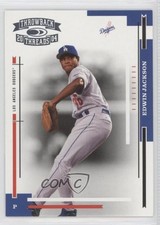 2004 Donruss Throwback Threads Edwin Jackson #98 0sm3
