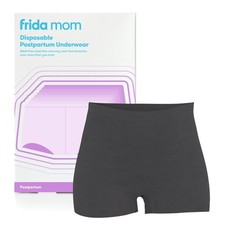 Frida Mom 8pc Postpartum Underwear, Disposable Boyshort One Size, Black