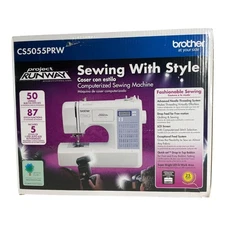 Brother Project Runway Computerized Sewing Machine CS5055PRW