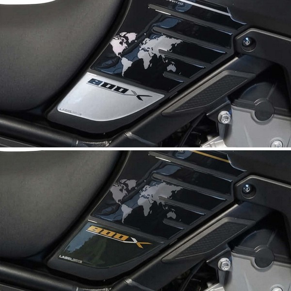 3D Harzaufkleber Kompatibel Mit Kove 800X Schutzbleche FüR Motorrad Tank-image