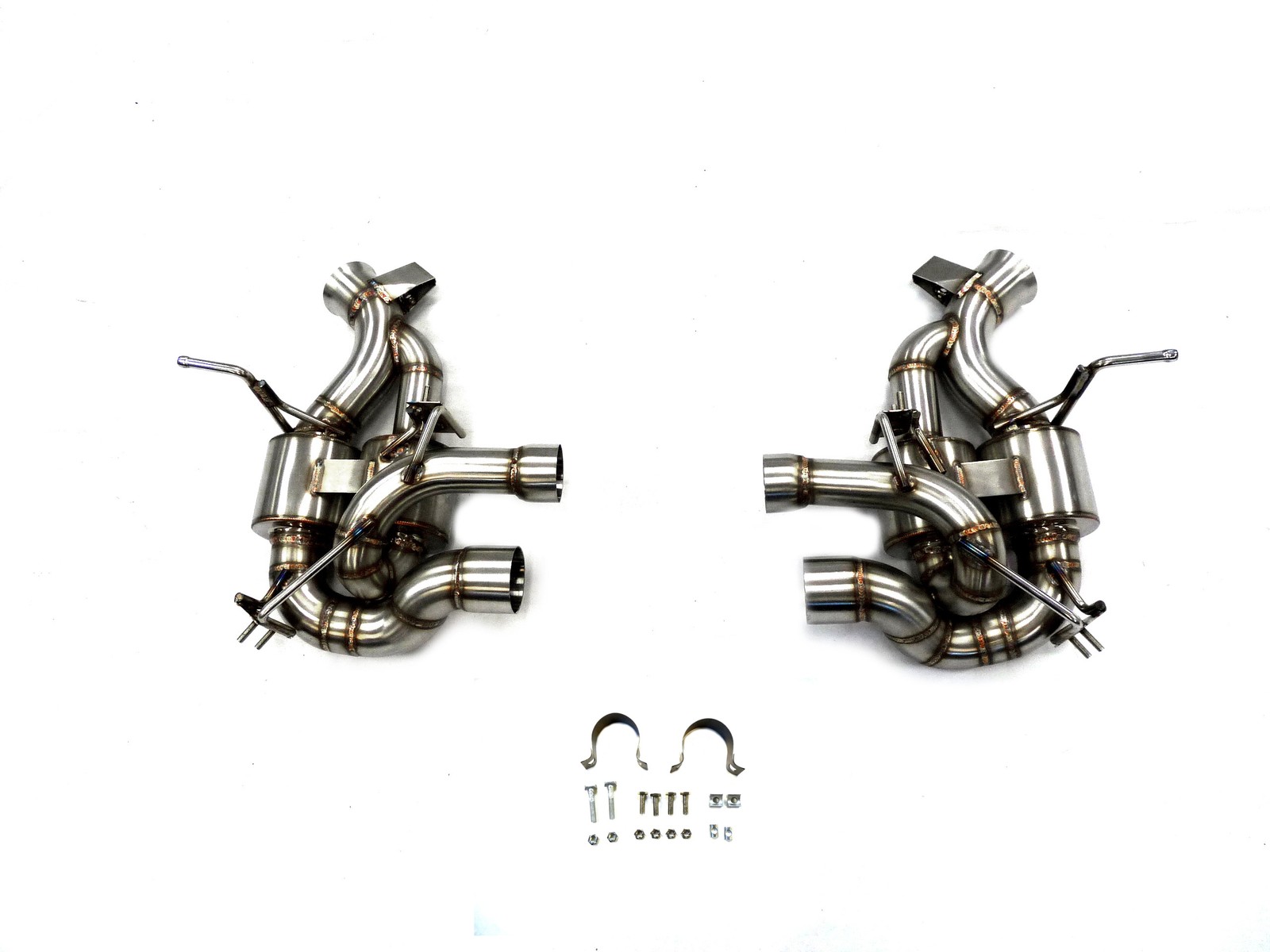 OBX Stainless Catback Exhaust Kit 2012-2017 Ferrari F12 Berlinetta 6.3L V12 2pcs