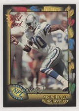 1991 Wild Card Alvin Harper #81 Rookie RC 08ec. rookie card picture