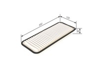 Bosch F 026 400 154 Luftfilter FüR Toyota