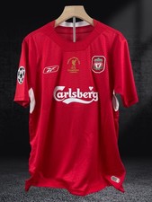 Liverpool 2005-2006 UEFA Champions League Home Jersey - Gerrard #8