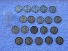 Walking Liberty Half Dollar Roll Tube 20 Coins 90% Silver Mixed Lot 1940s $10 FV
