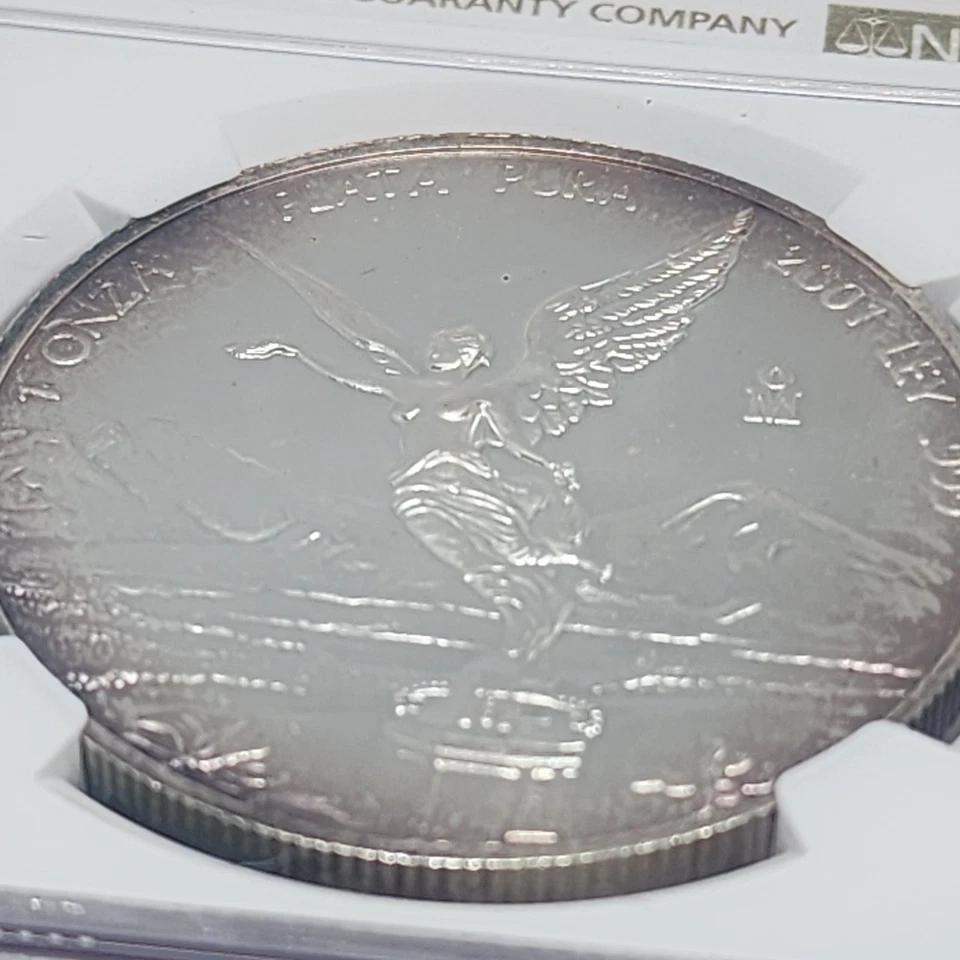 2001 Silver Libertad 1 oz NGC MS 68 - Image 4 of 4