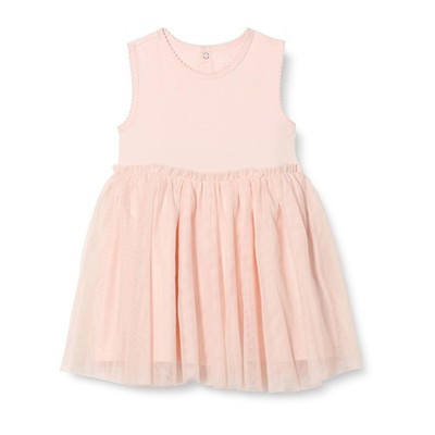 Tutu-Kleid Mädchen 5 Jahre Ärmellos Hellrosa Amazon Essentials Baumwolle