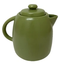 Starbucks Green Teapot Stoneware 25 Fl oz Tea Pot and Lid Coffee