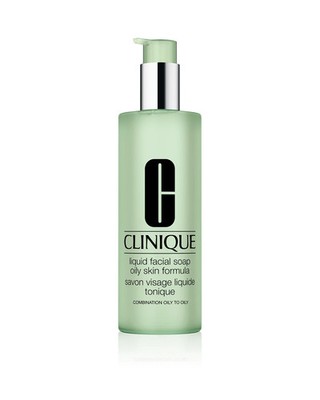 Clinique Liquid Facial Soap Mild Dry-Combination/Oily Skin Formula Jumbo 13.5Oz