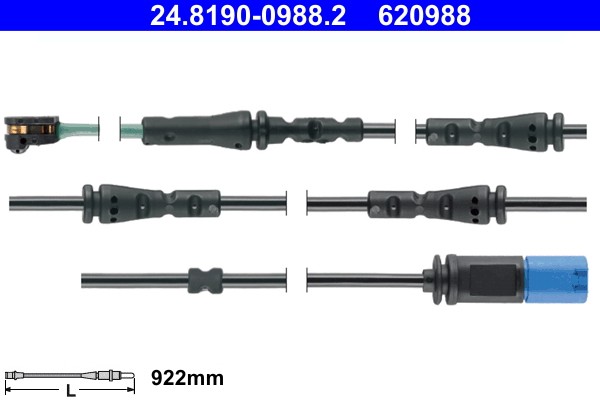 4x ✅Fits ATE 24.8190-0988.2 WEAR INDICATOR  ⭐UK Seller⭐