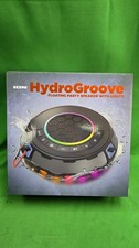 ION HydroGroove Floating Bluetooth Party Speaker LED Light Water Speaker E10 