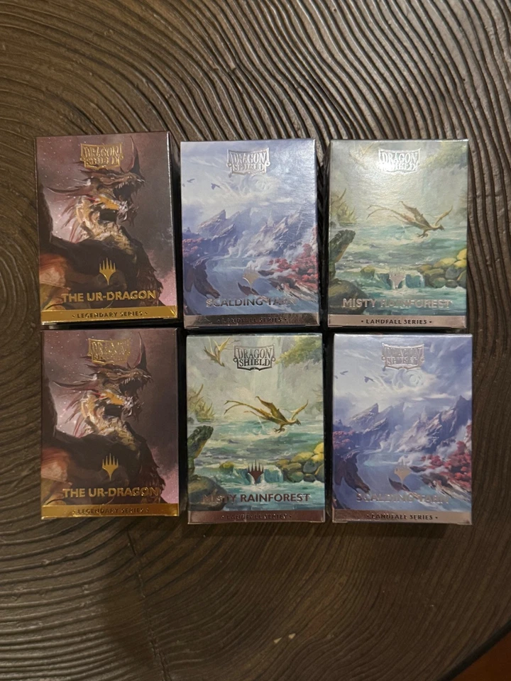 Dragon Shield Misty Rainforest Sleeves MagicCon Atlanta 100ct Landfall Series Foto 3 de 3