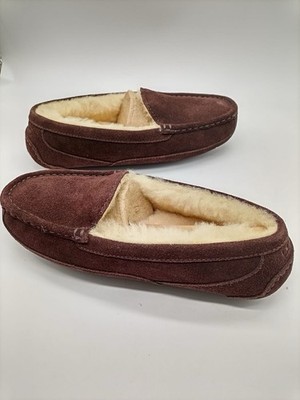 UGG Kids Slip On Shoes Ascot Espresso Size 5 Brand New  With Box Eu 35