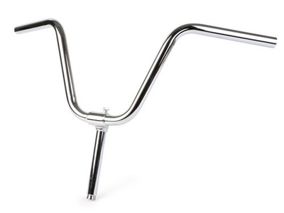 Lenker -CUPPINI Ø21mm- Ciao, Garelli - gewinkelt - chrom